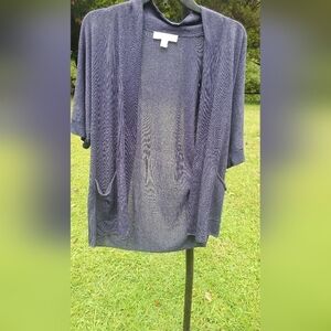 Bundle Only:  Michael Kors  Short Sleeve Knit Open Cardigan top Women’s Medium